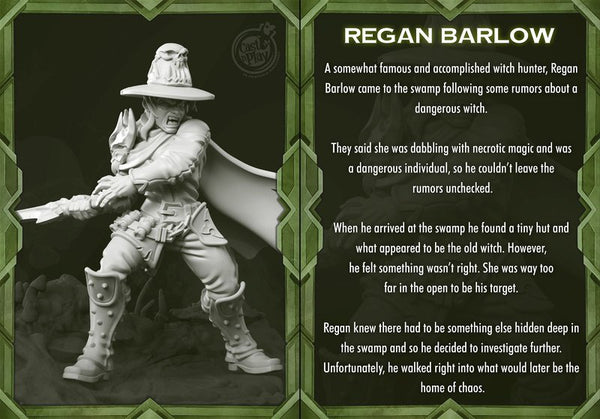 Regan Barlow 3D-printed model