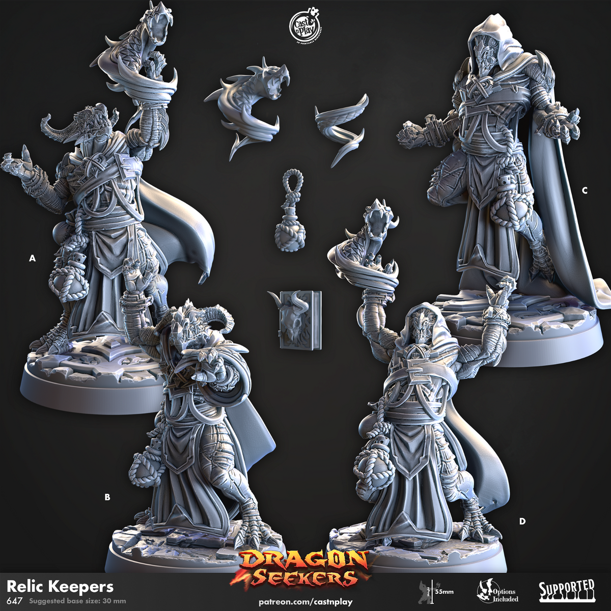 Relic Keepers - The Printable Dragon