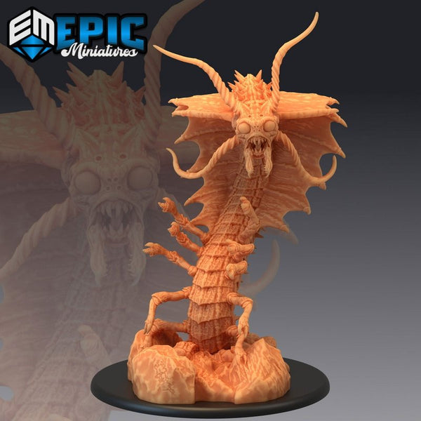 Remorhaz 3D-printed model