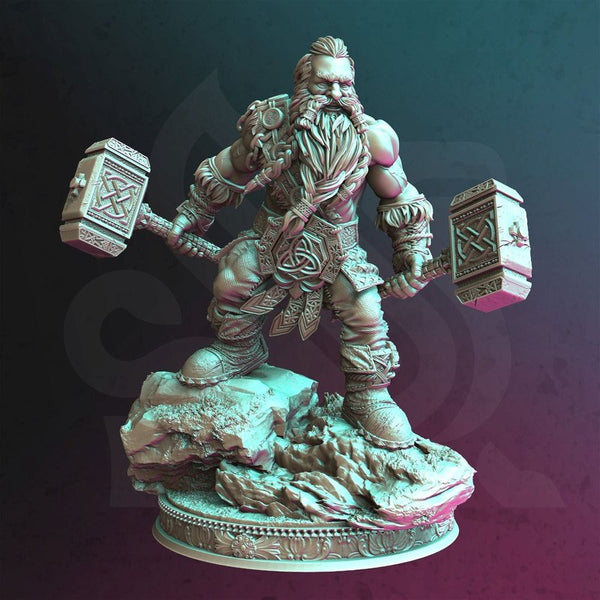 Rend Mathias 3D-printed model