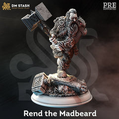 Rend The Madbeard 3D-printed model