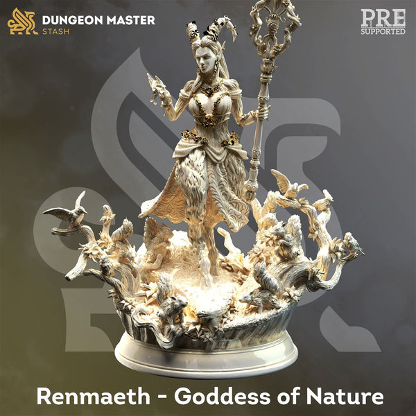 Renmaeth Goddess Of Nature - The Printable Dragon