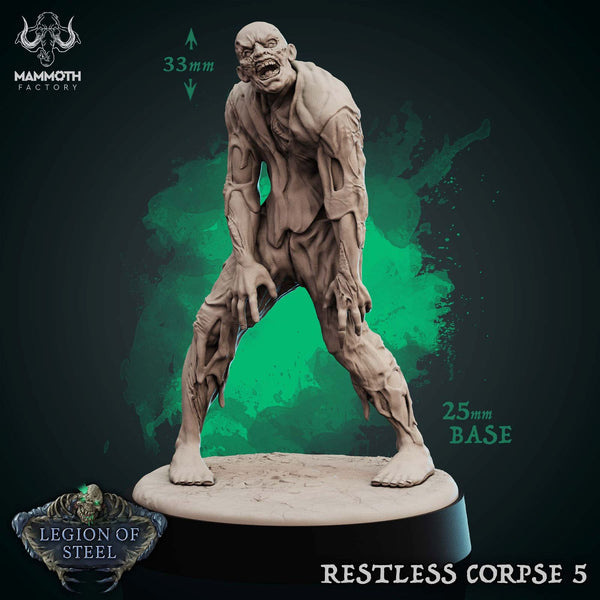 Restless Corpse - The Printable Dragon