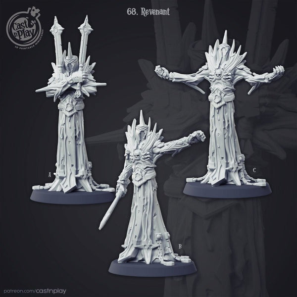 Revenant 3D-printed model