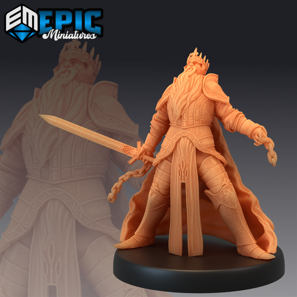 Revenant King 3D-printed model