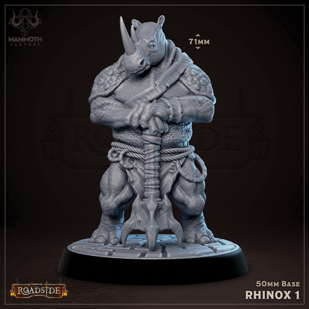 Rhinox Brawlers 3D-printed model