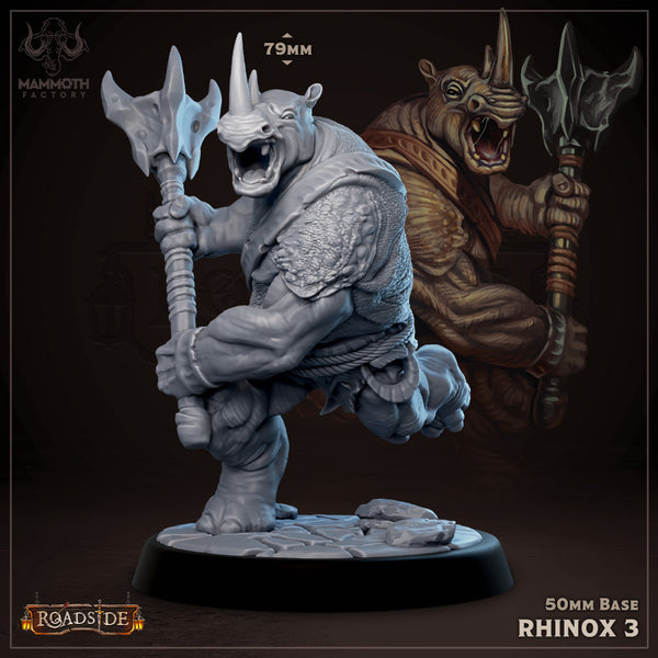 Rhinox Brawlers 3D-printed model