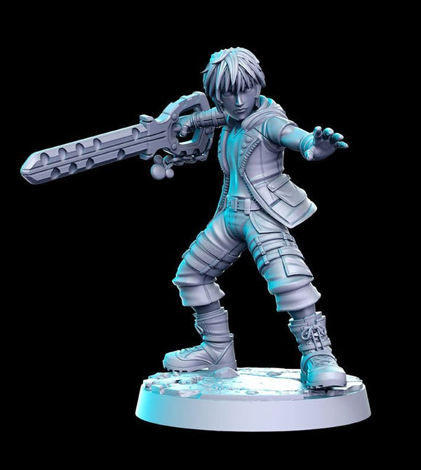 Riku 3D-printed model