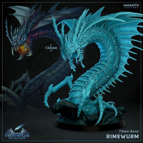 Rimewurm 3D-printed model
