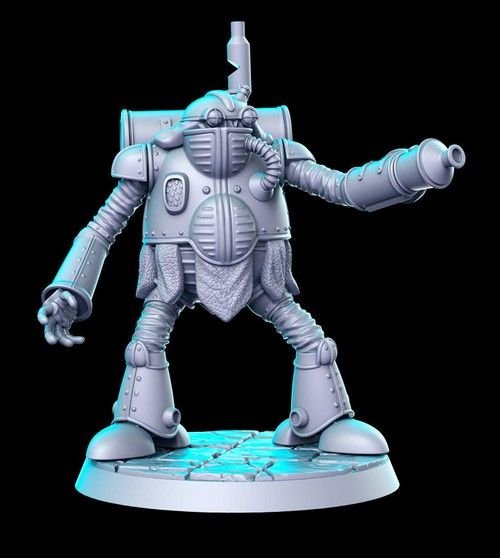 Robo 3D-printed model