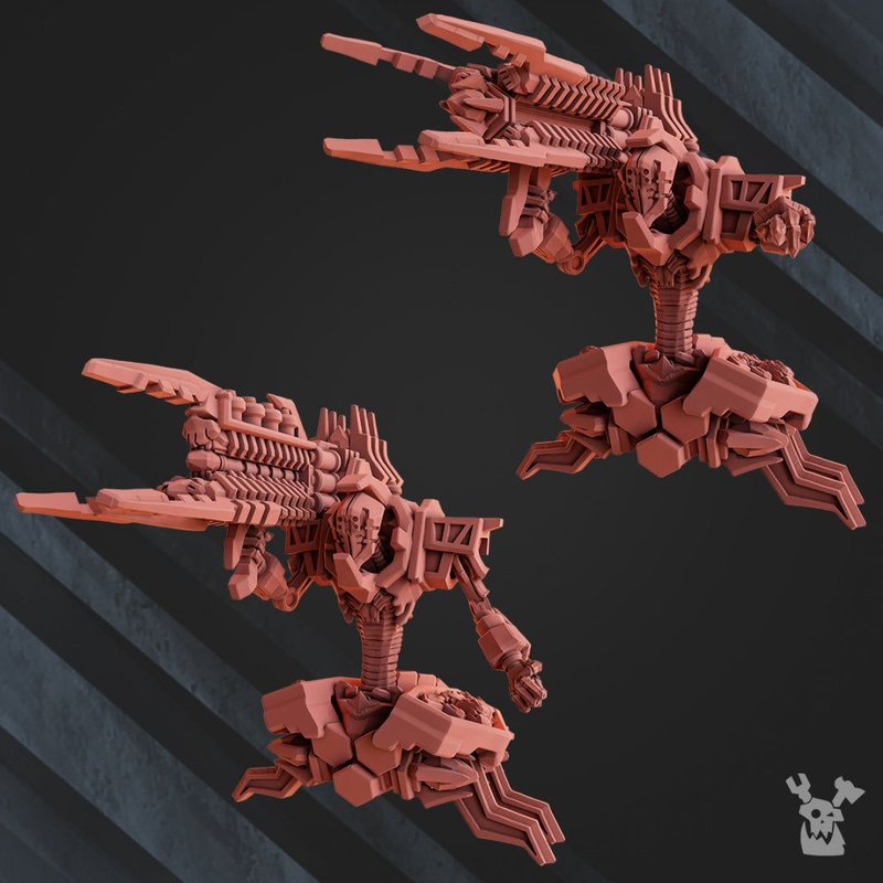Robot Legions Heavy Annihilator 3D-printed model