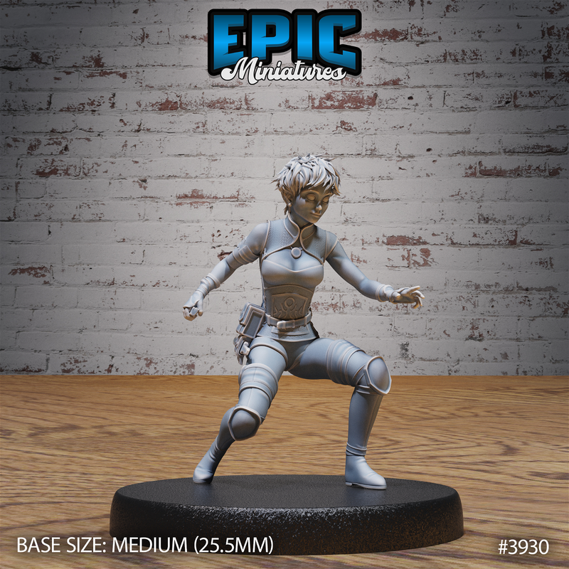Rogue Novice Female 3D-printed model