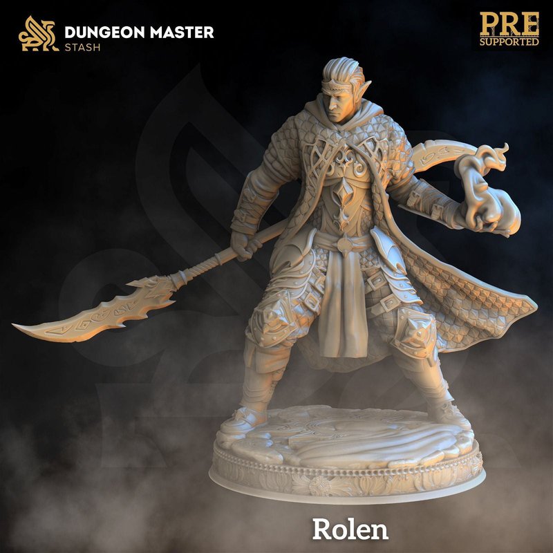 Rolen 3D-printed model