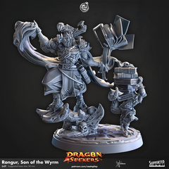 Rongur, Son of the Wyrm 3D-printed model