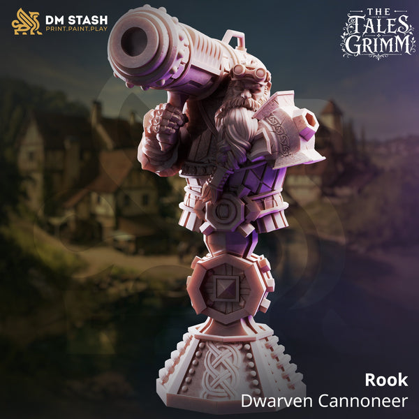 Rook - Dwarven Cannoneer - Bust