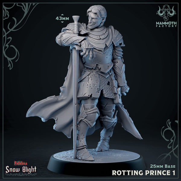 Rotting Princes 3D-printed model