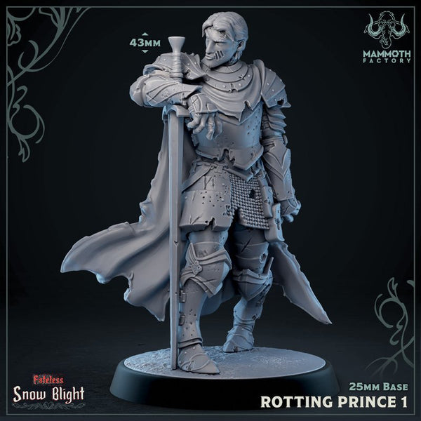 Rotting Princes 3D-printed model