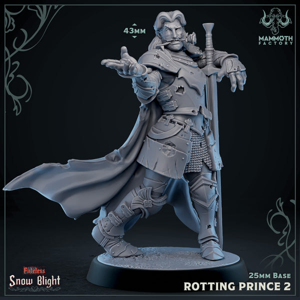 Rotting Princes 3D-printed model