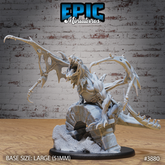 Rotting Young Dragon 3D-printed model