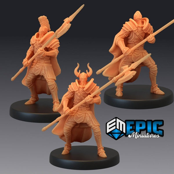 Royal Guard 3D-printed model