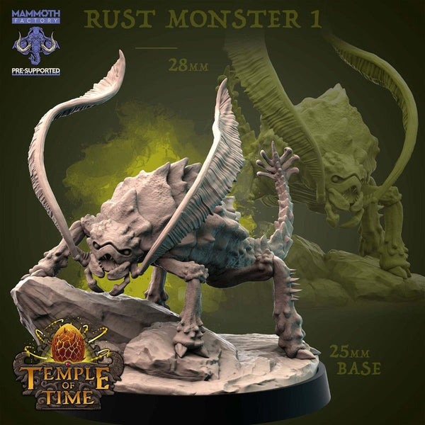 Rust Monster 3D-printed model