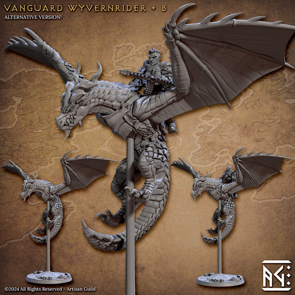 Vanguard Wyvernriders 3D-printed model
