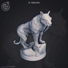 Sabertooth - The Printable Dragon