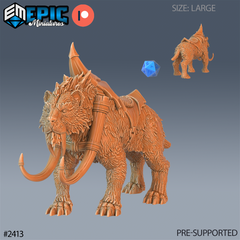 Sabertooth Tiger - The Printable Dragon