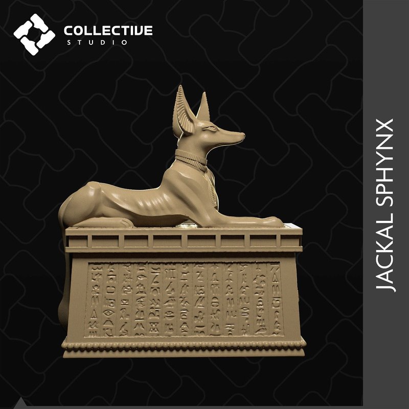 Sand Of Ages Past Scenery 3D-printed model