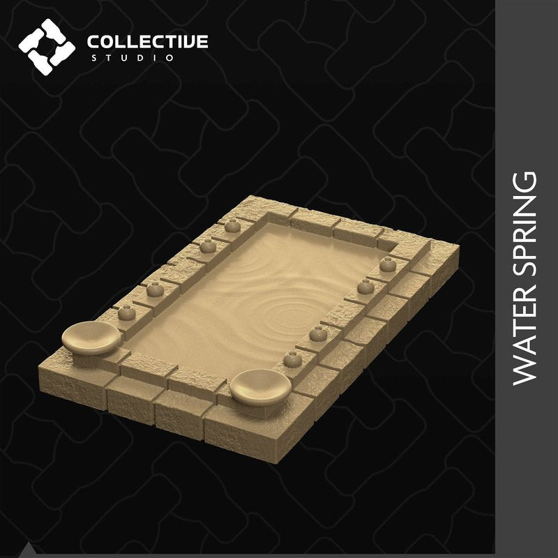 Sand Of Ages Past Scenery 3D-printed model
