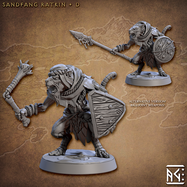 Sandfang Ratkins 3D-printed model