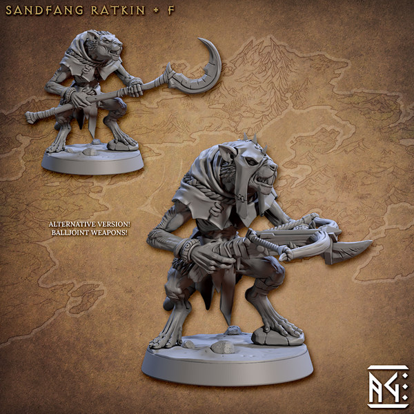 Sandfang Ratkins 3D-printed model
