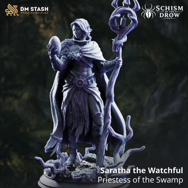 Saratha the Watchful - Priestess of the Swamp