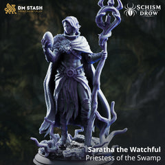 Saratha the Watchful - Priestess of the Swamp