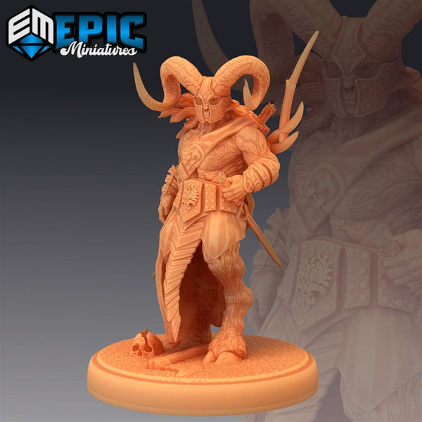 Satyr Armoured - The Printable Dragon