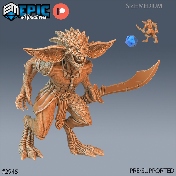 Savage Echo Goblin 3D-printed model