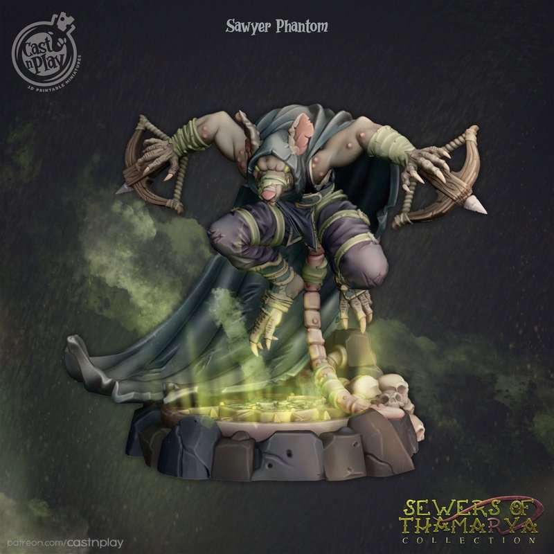 Sawyer Phantom 3D-printed model