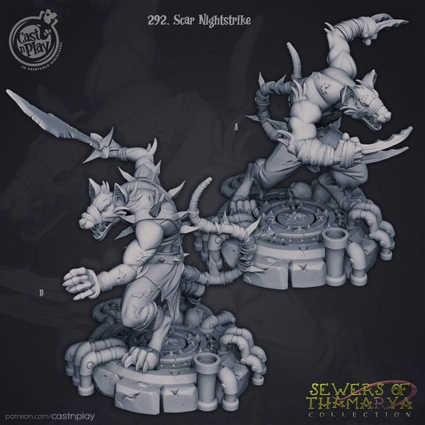 Scar Nightstrike 3D-printed model