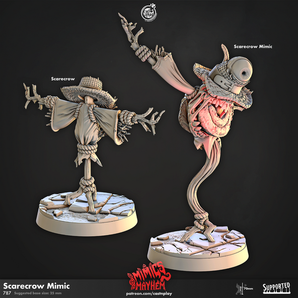 Scarecrow Mimic 3D-printed model