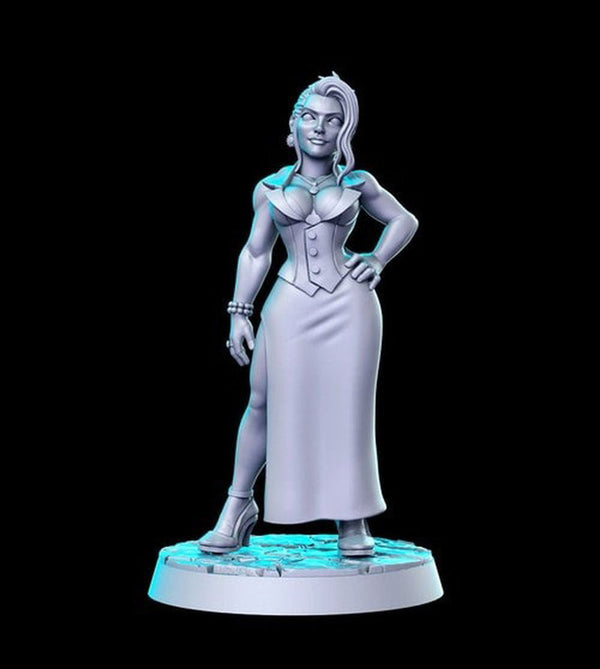 Scarlet 3D-printed model