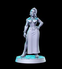 Scarlet 3D-printed model