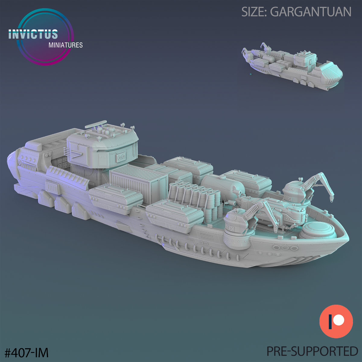 Science Ship - The Printable Dragon