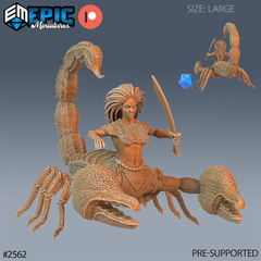 Scorpion Arachne 3D-printed model