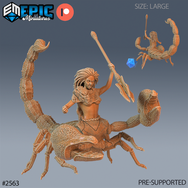 Scorpion Arachne 3D-printed model