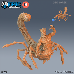 Scorpion Demon 3D-printed model
