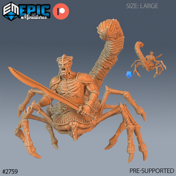 Scorpion Demon - The Printable Dragon