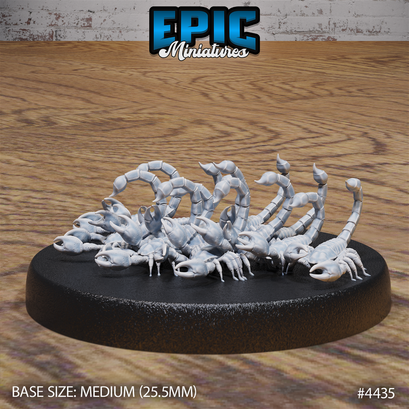 Scorpion Swarm 3D-printed model