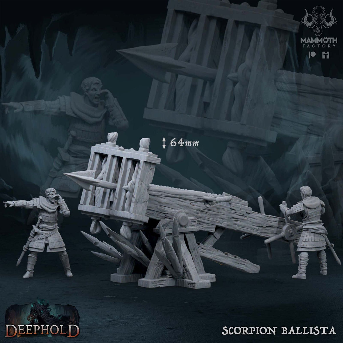 Scorpion with Crew - The Printable Dragon