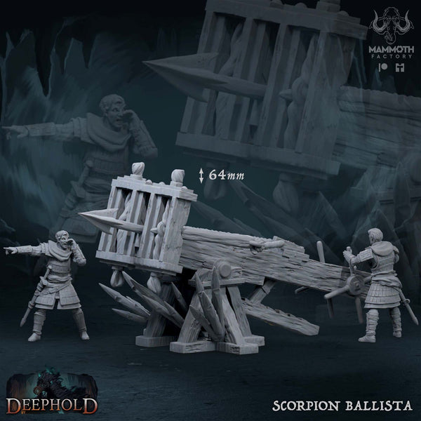 Scorpion with Crew - The Printable Dragon