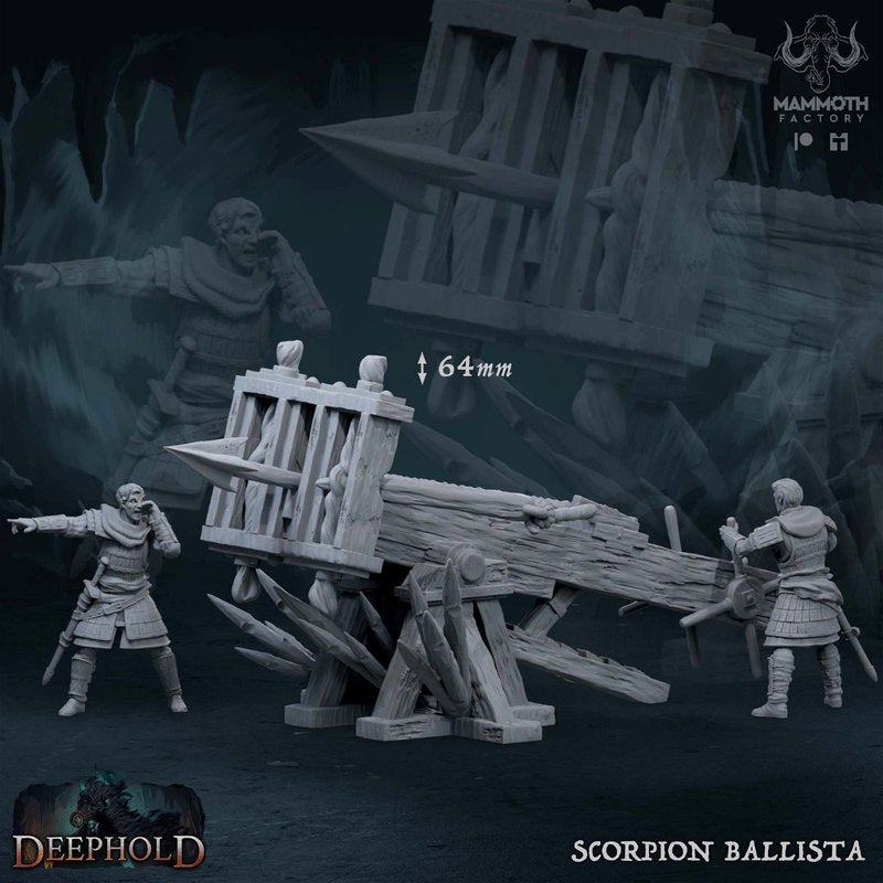 Scorpion with Crew 3D-printed model